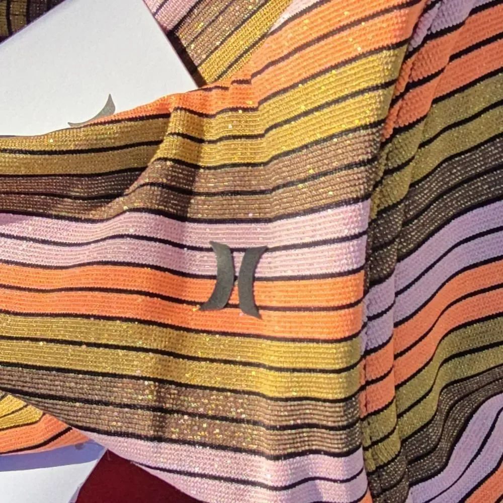Striped Multicolor Bikini Set - Picture 7 of 8